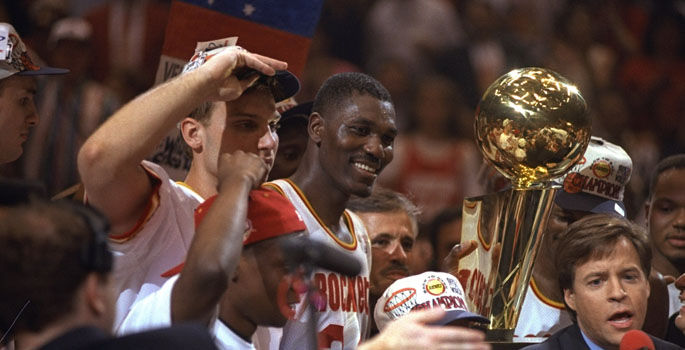 NBA编年史(1994-95):乔丹复出 <a href=/halkan/lanqiuzhibo/rockets/ target=_blank class=infotextkey>火箭</a>神奇卫冕