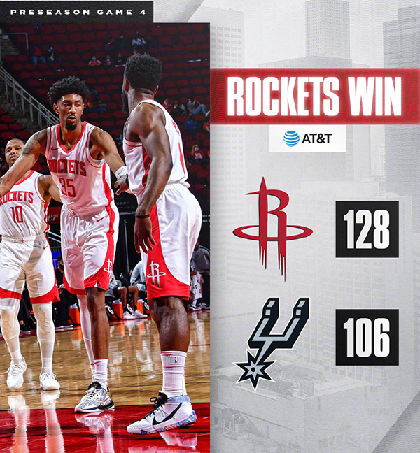 <a href=/halkan/lanqiuzhibo/rockets/ target=_blank class=infotextkey>火箭</a>128-106轻取<a href=/halkan/lanqiuzhibo/spurs/ target=_blank class=infotextkey>马刺</a>