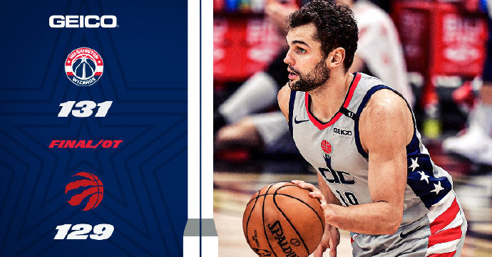 JRS直播讯 5月7日讯 NBA常规赛奇才对阵猛龙